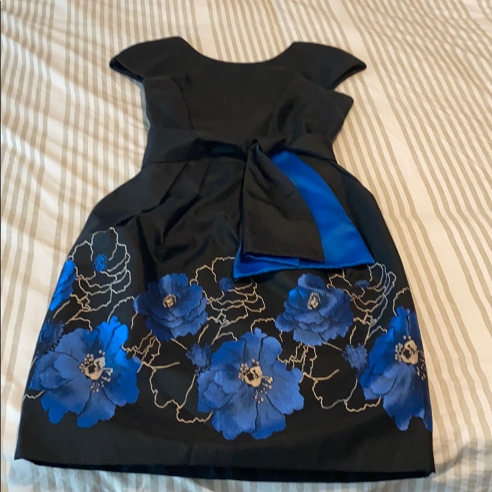 Black & Blue Cocktail Dress